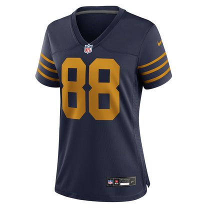 Women's Green Bay Packers Luke Musgrave Nike Navy The 1923 Classic Game Jersey