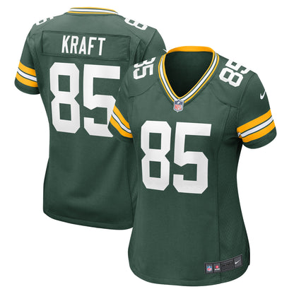 Women's Green Bay Packers Tucker Kraft Nike Green Game Jersey