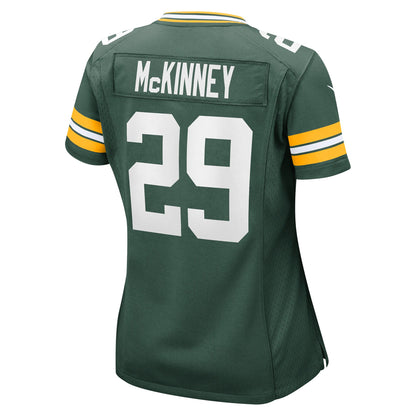 Women's Green Bay Packers Xavier McKinney Nike Green Team Game Jersey
