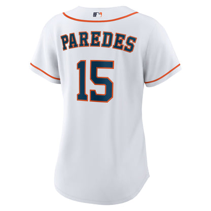 Women's Houston Astros Isaac Paredes Nike White Home Replica Jersey
