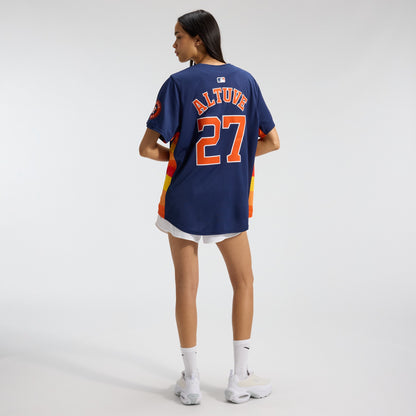 Women's Houston Astros Jose Altuve Nike Navy Alternate Limited Player Jersey