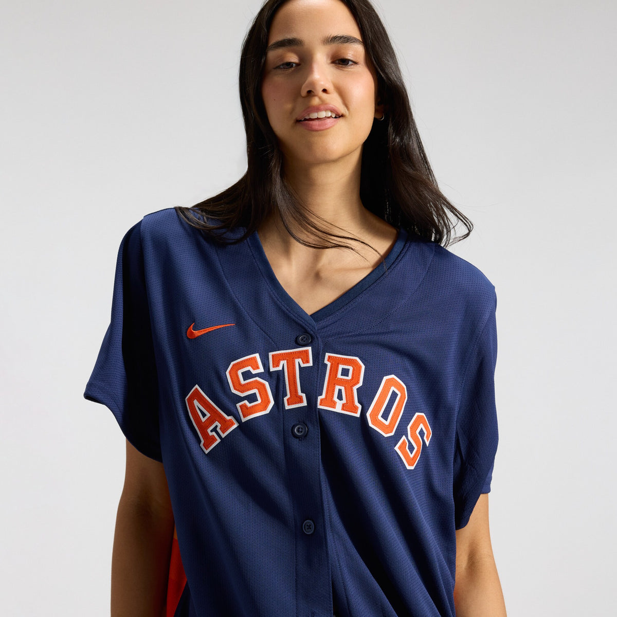 Women's Houston Astros Jose Altuve Nike Navy Alternate Limited Player Jersey