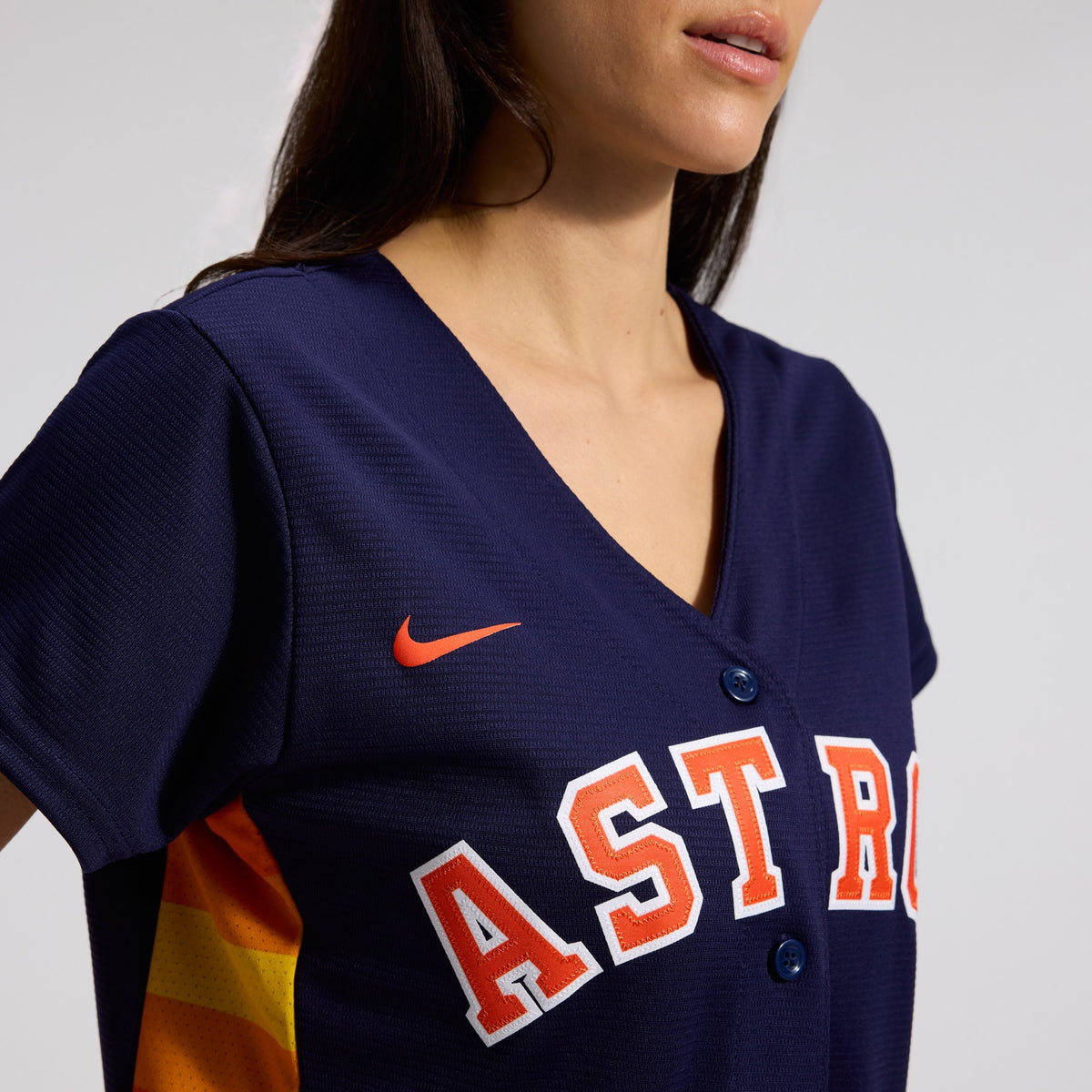 Women's Houston Astros Jose Altuve Nike Navy Alternate Replica Player Jersey