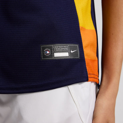 Women's Houston Astros Jose Altuve Nike Navy Alternate Replica Player Jersey