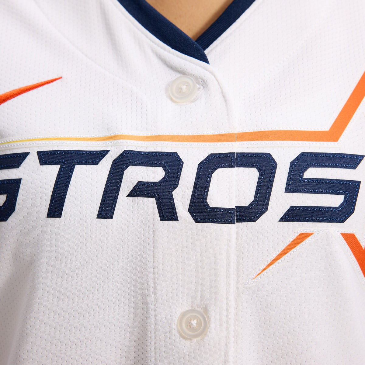 Women's Houston Astros Nike White 2025 City Connect Limited Jersey