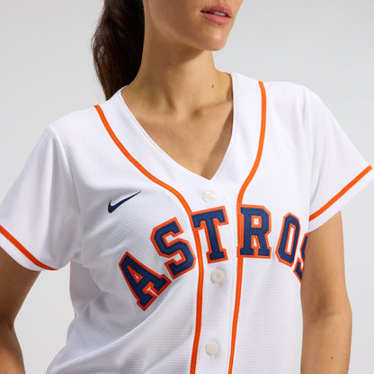 Women's Houston Astros Nike White Home Replica Team Jersey