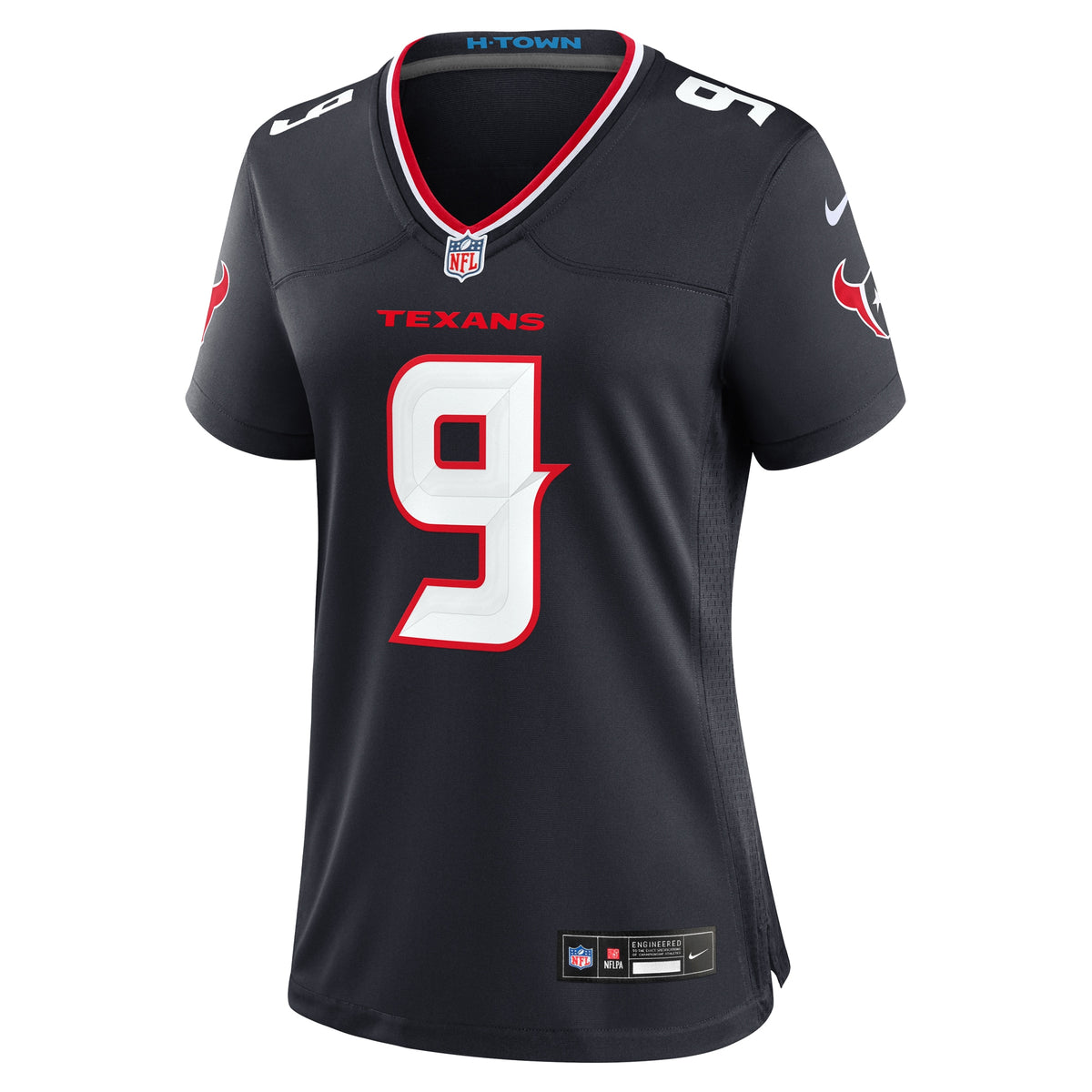 Women's Houston Texans Brevin Jordan Nike Navy Team Game Jersey