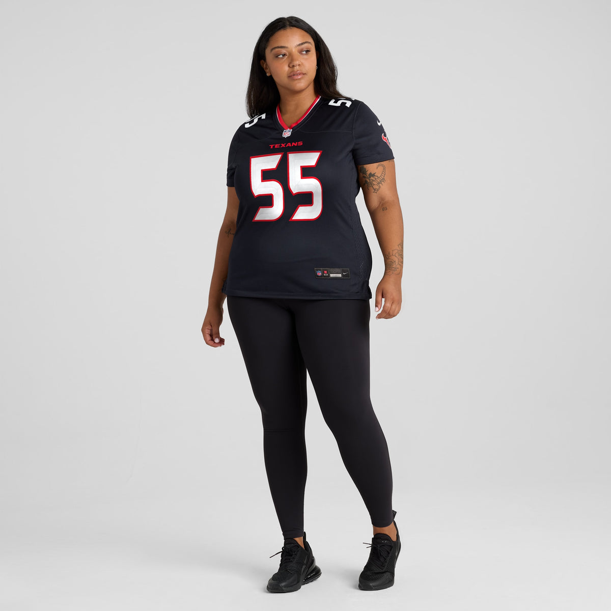 Women's Houston Texans Danielle Hunter Nike Navy Team Game Jersey