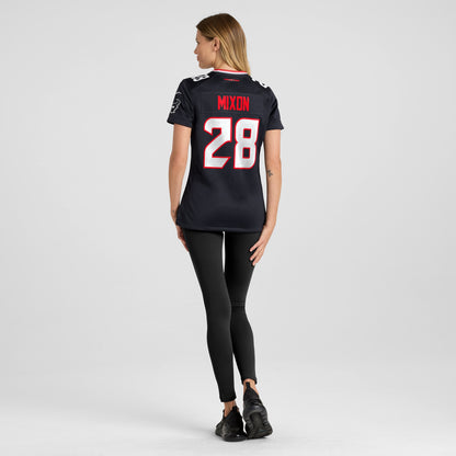 Women's Houston Texans Joe Mixon Nike Navy Game Jersey