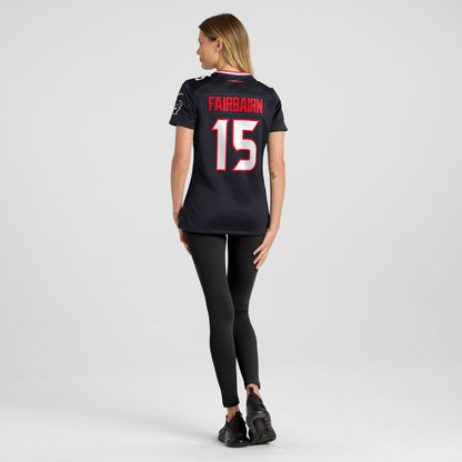 Women's Houston Texans Ka&'imi Fairbairn Nike Navy Team Game Jersey