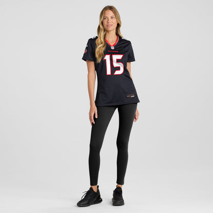 Women's Houston Texans Ka&'imi Fairbairn Nike Navy Team Game Jersey