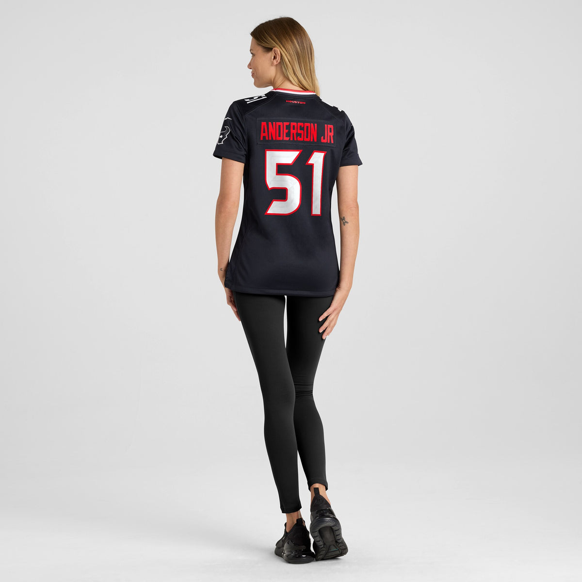 Women's Houston Texans Will Anderson Jr. Nike Navy Game Jersey
