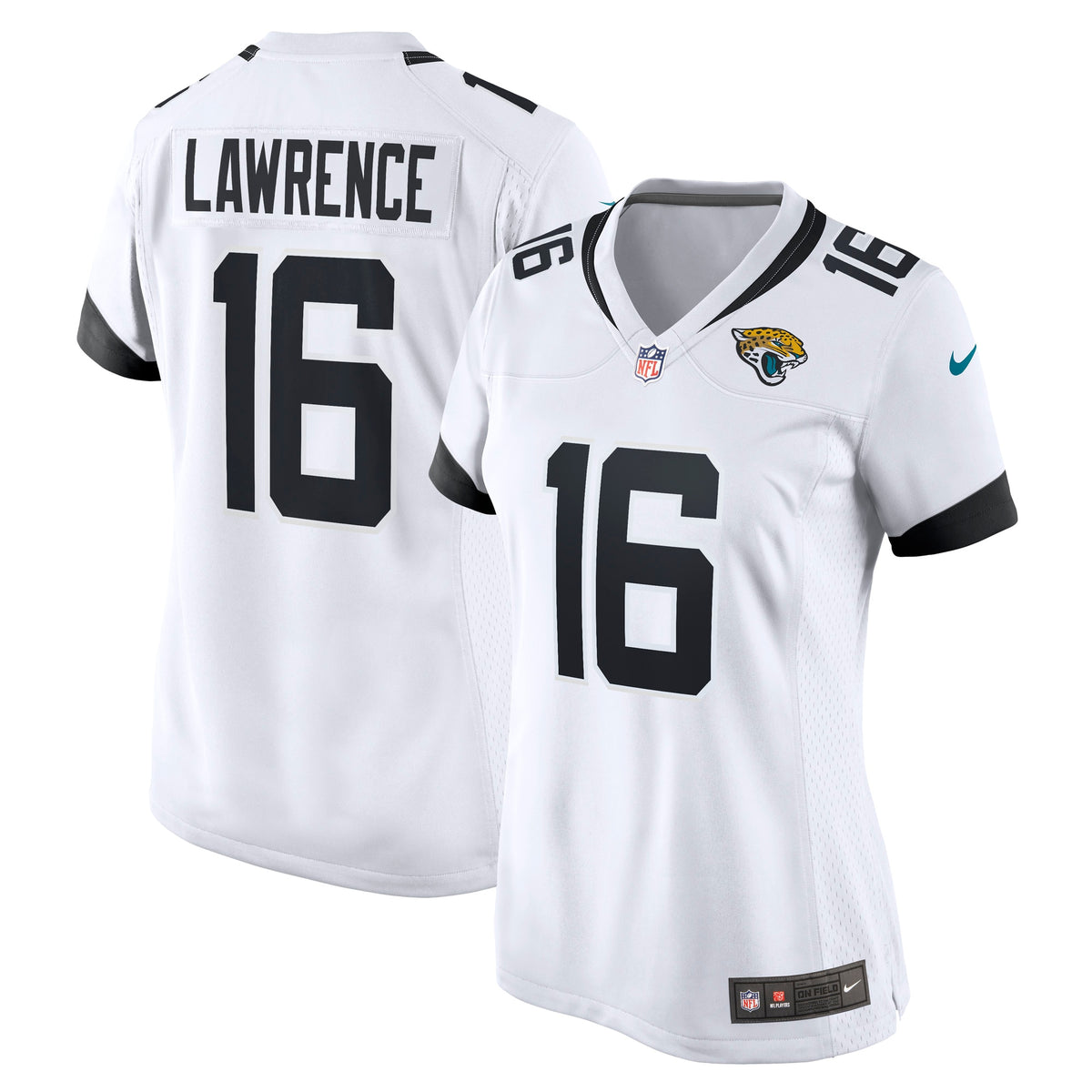 Women's Jacksonville Jaguars Trevor Lawrence Nike White Game Jersey