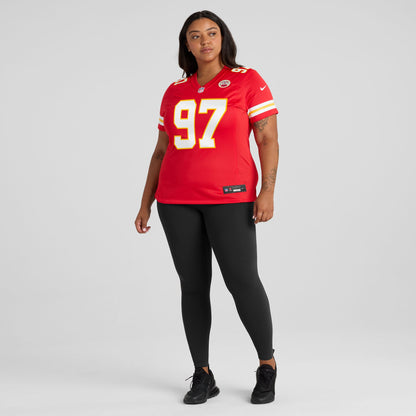 Women's Kansas City Chiefs Ashton Gillotte Nike Red Team Game Jersey