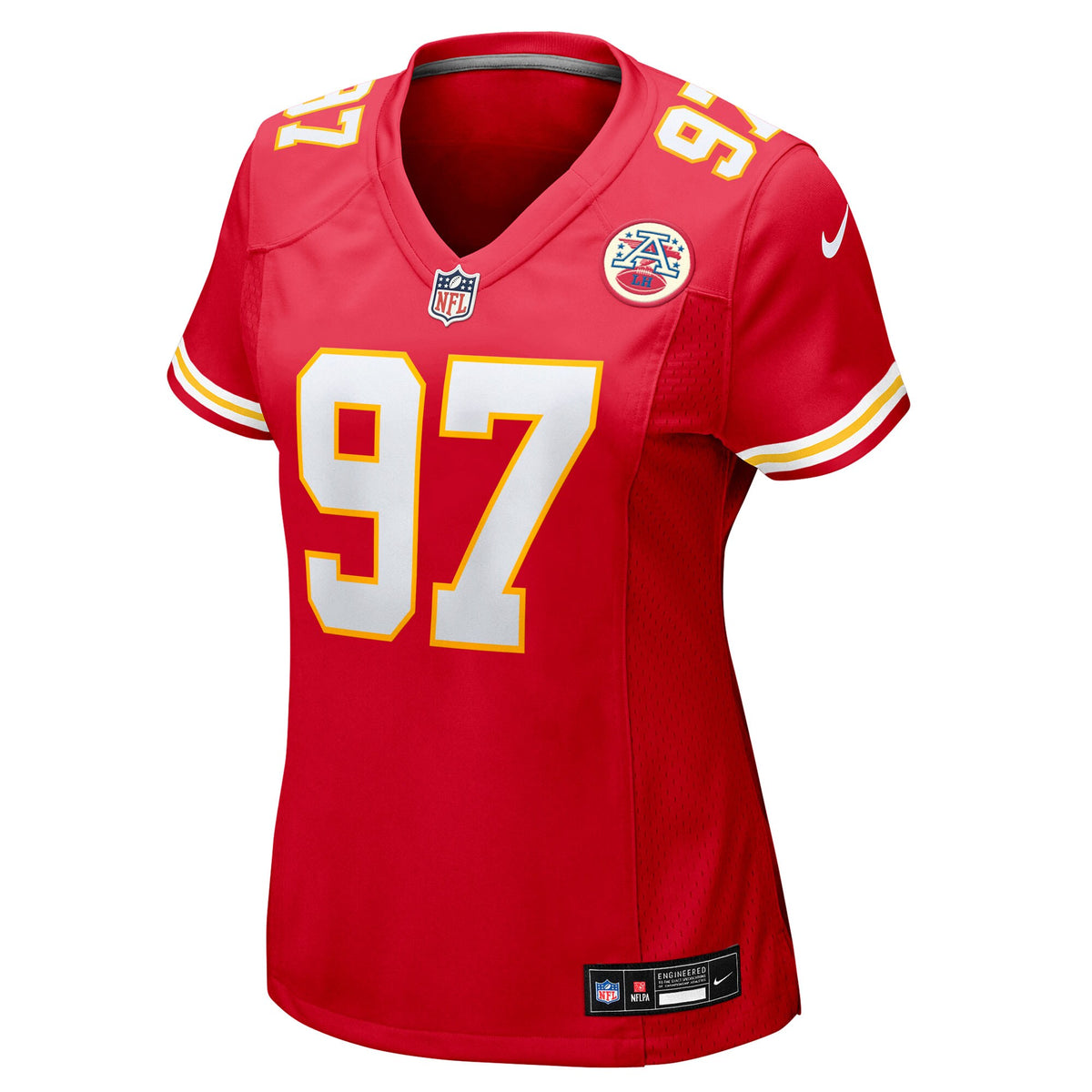 Women's Kansas City Chiefs Ashton Gillotte Nike Red Team Game Jersey