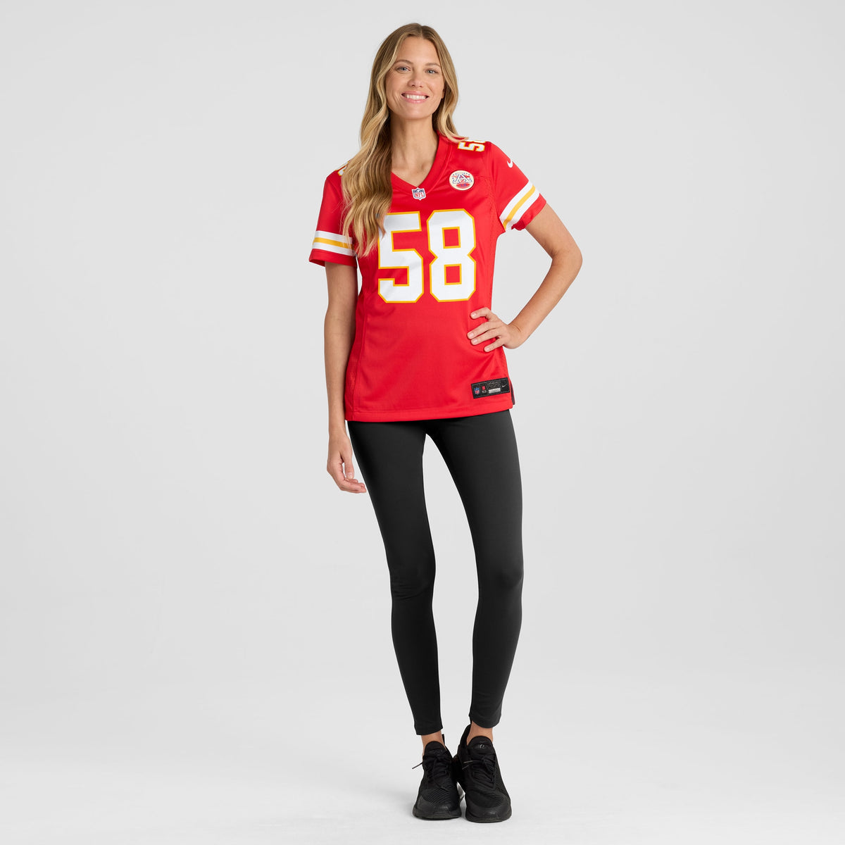 Women's Kansas City Chiefs Derrick Thomas Nike Red Game Retired Player Jersey