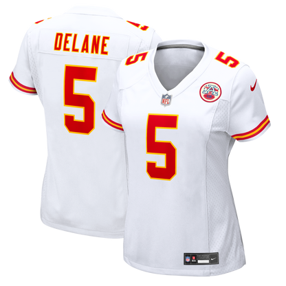 Women's Kansas City Chiefs Mansoor Delane Nike White Game Jersey