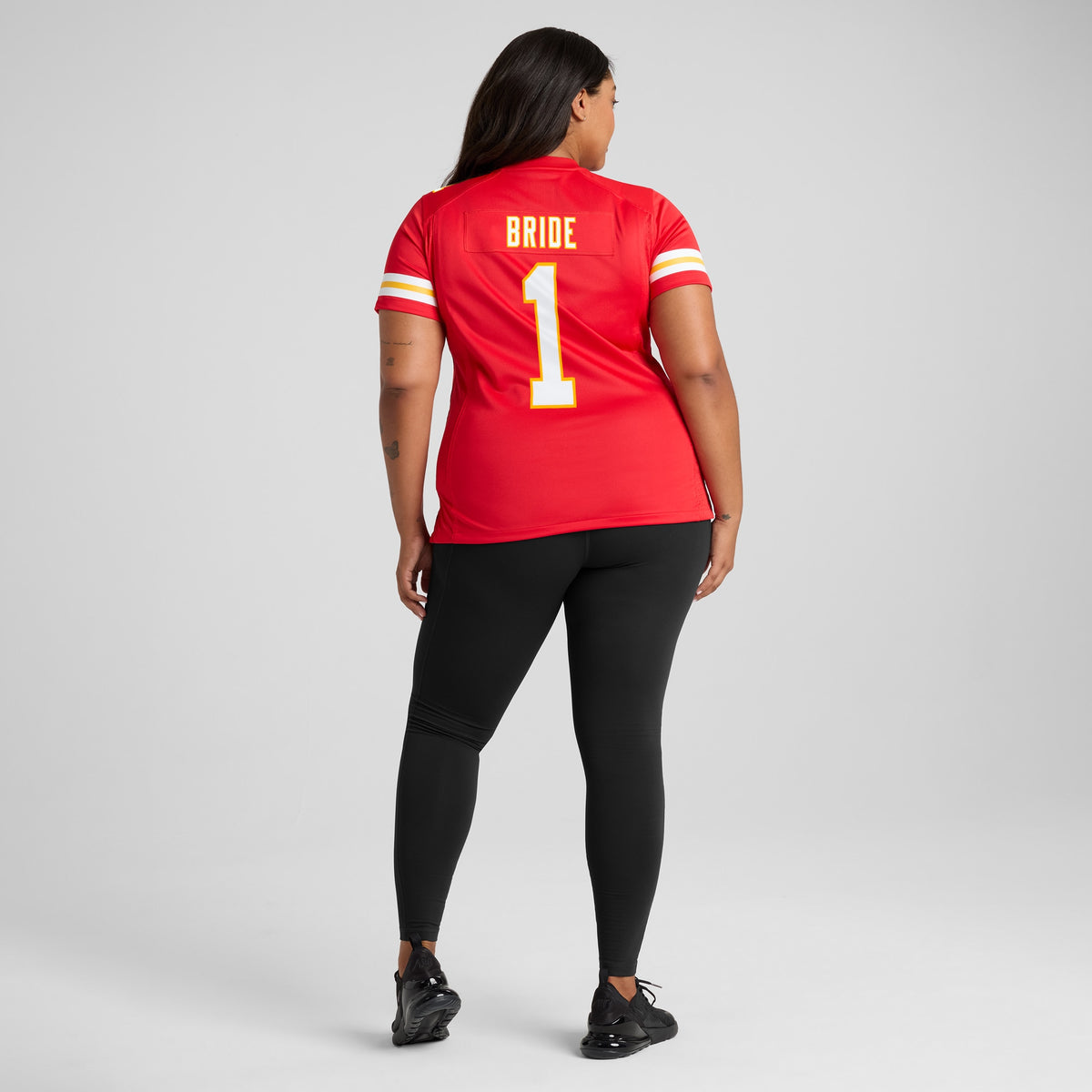 Women's Kansas City Chiefs Number 1 Bride Nike Red Game Jersey