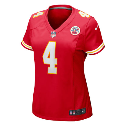 Women's Kansas City Chiefs Rashee Rice Nike Red Game Jersey