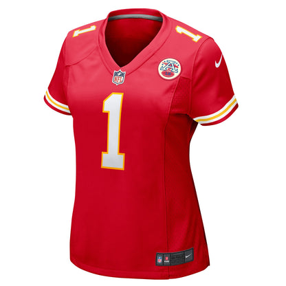 Women's Kansas City Chiefs Xavier Worthy Nike Red Game Jersey