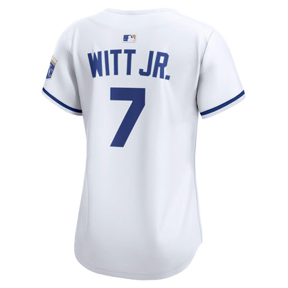 Women's Kansas City Royals Bobby Witt Jr. Nike White Home Limited Player Jersey