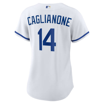 Women's Kansas City Royals Jac Caglianone Nike White Home Replica Jersey