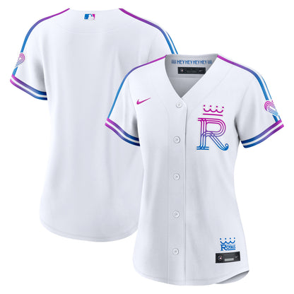 Women's Kansas City Royals Nike White 2026 City Connect Stadium Jersey