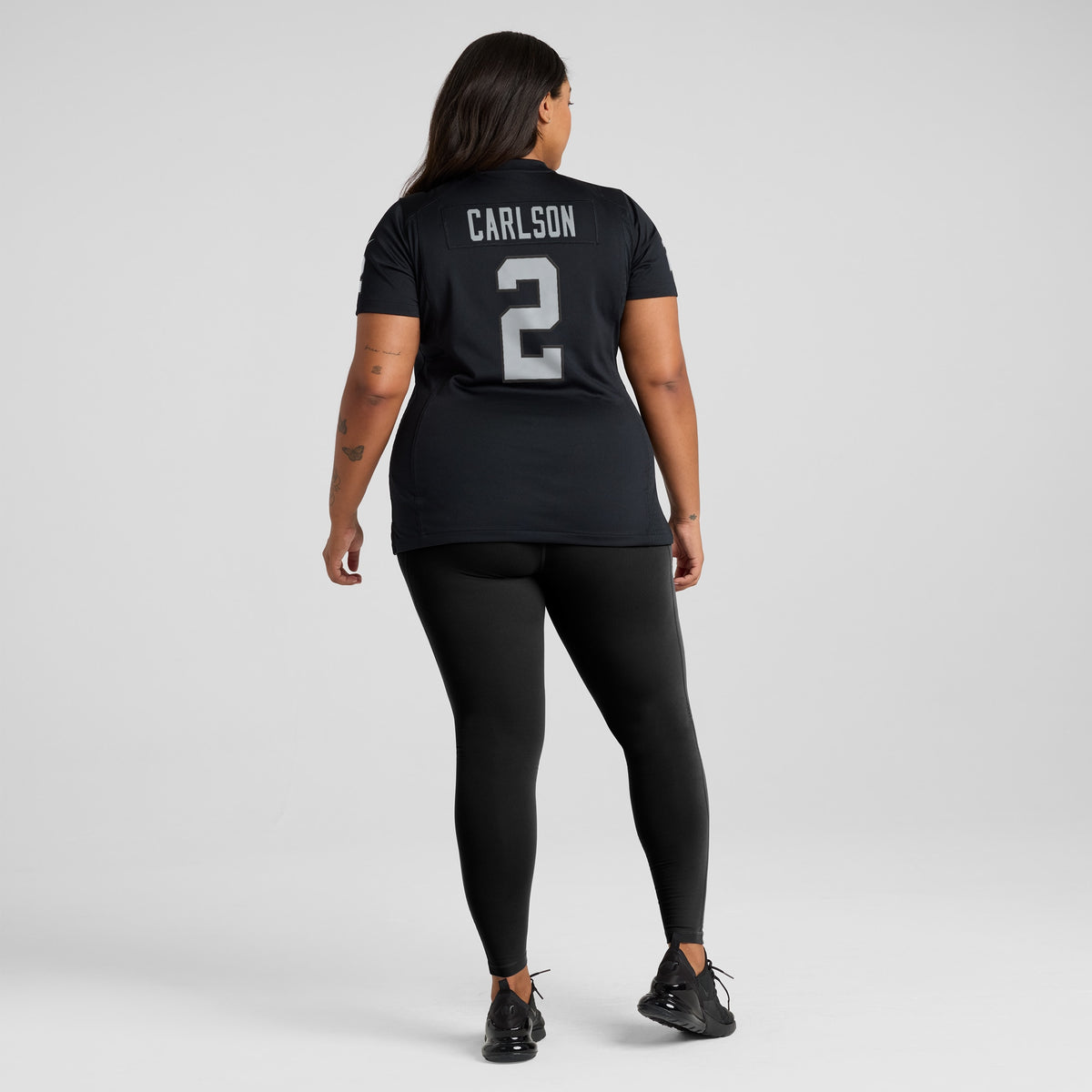 Women's Las Vegas Raiders Daniel Carlson Nike Black Player Game Jersey