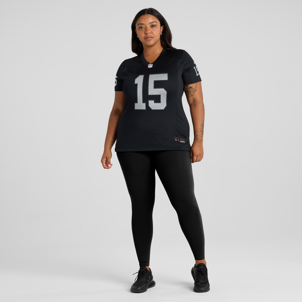 Women's Las Vegas Raiders Fernando Mendoza Nike Black Team Game Player Jersey