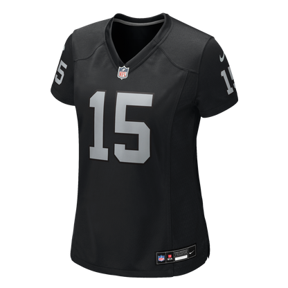 Women's Las Vegas Raiders Fernando Mendoza Nike Black Team Game Player Jersey