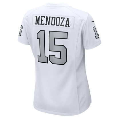 Women's Las Vegas Raiders Fernando Mendoza Nike White Alternate Game Jersey