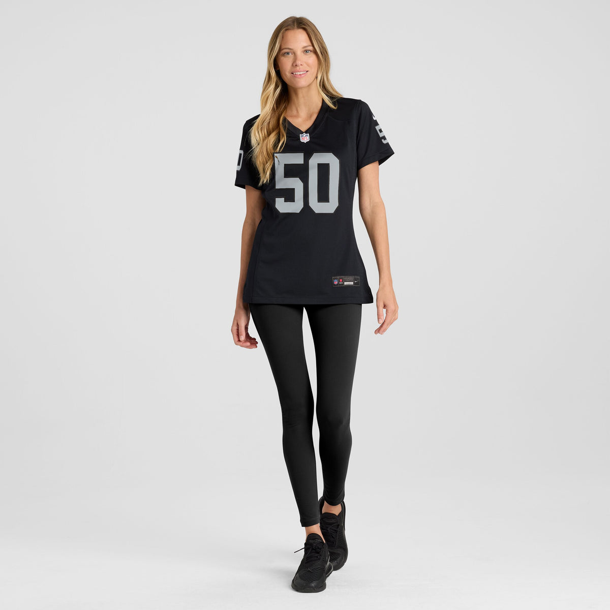 Women's Las Vegas Raiders Jacob Bobenmoyer Nike Black Game Player Jersey