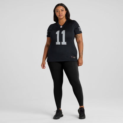 Women's Las Vegas Raiders Jeremy Chinn Nike Black Team Game Jersey