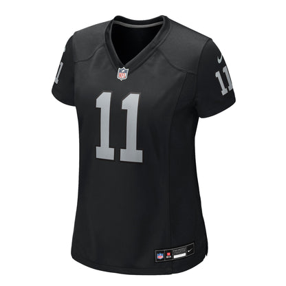 Women's Las Vegas Raiders Jeremy Chinn Nike Black Team Game Jersey