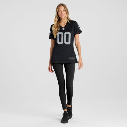 Women's Las Vegas Raiders Jim Otto Nike Black Game Retired Player Jersey
