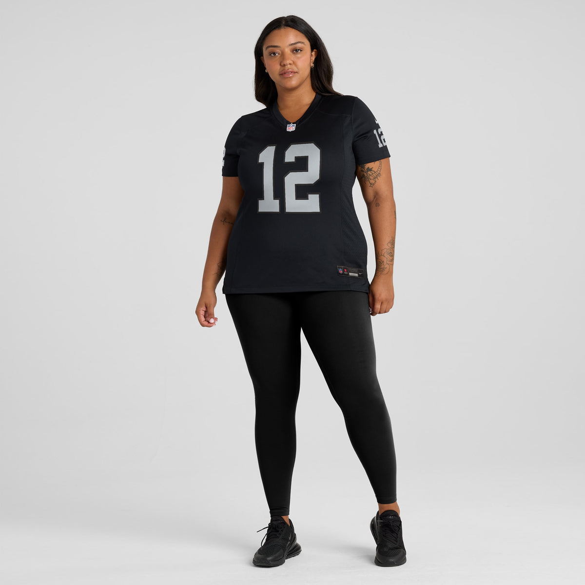 Women's Las Vegas Raiders Ken Stabler Nike Black Game Retired Player Jersey