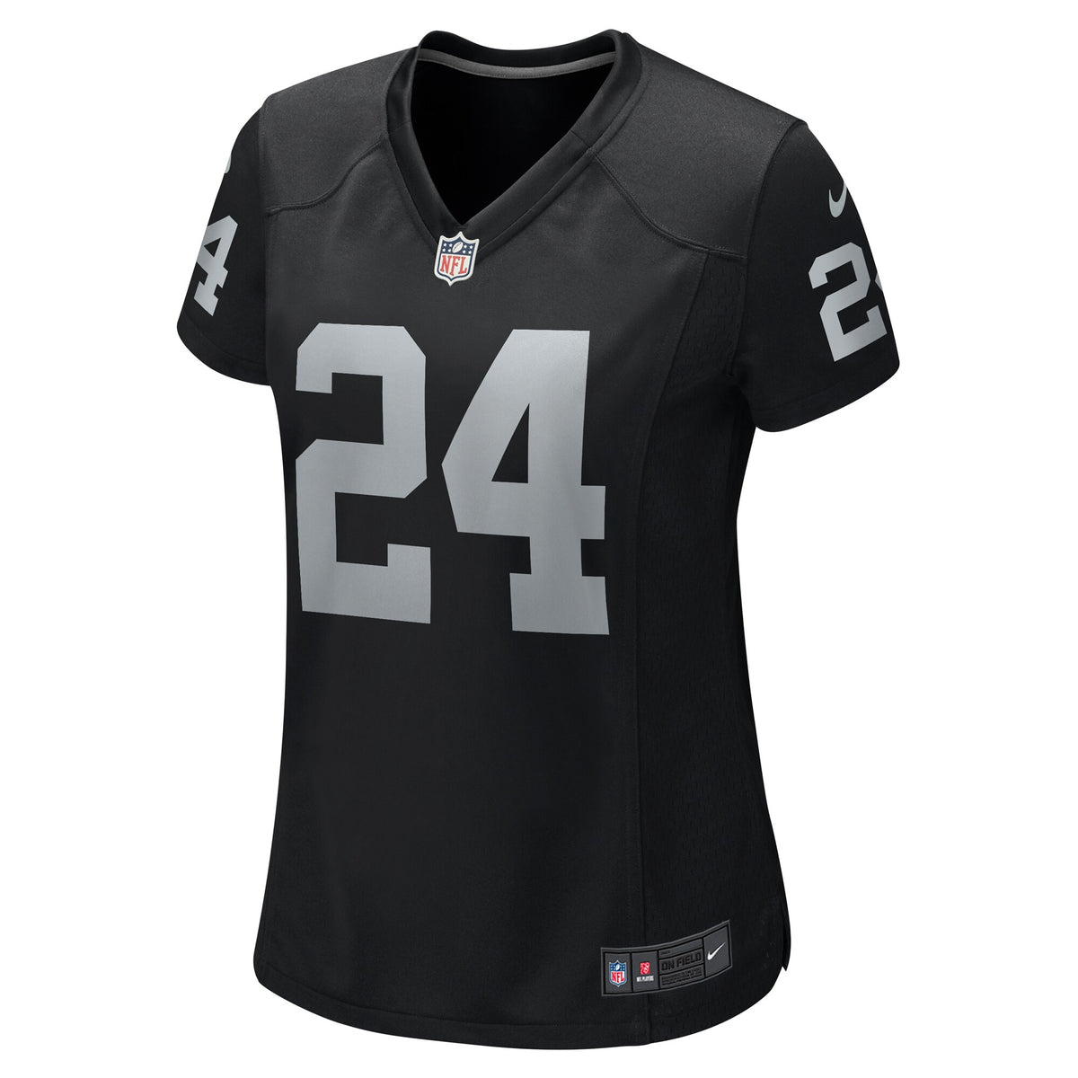 Women's Las Vegas Raiders Marcus Peters Nike Black Team Game Jersey