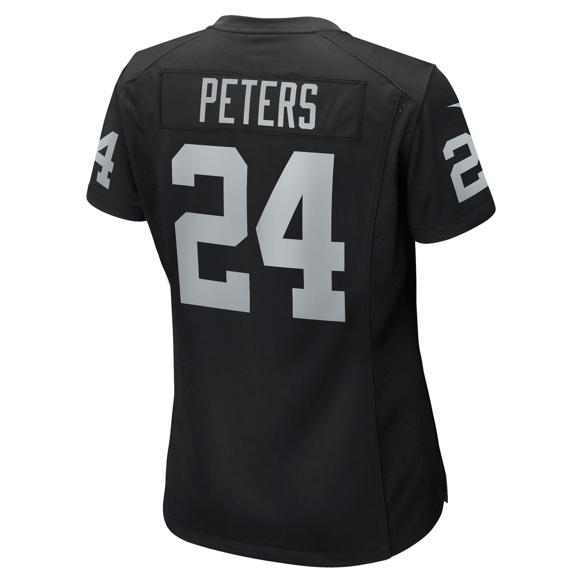 Women's Las Vegas Raiders Marcus Peters Nike Black Team Game Jersey