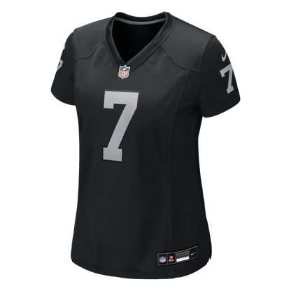 Women's Las Vegas Raiders Quay Walker Nike Black Team Game Jersey