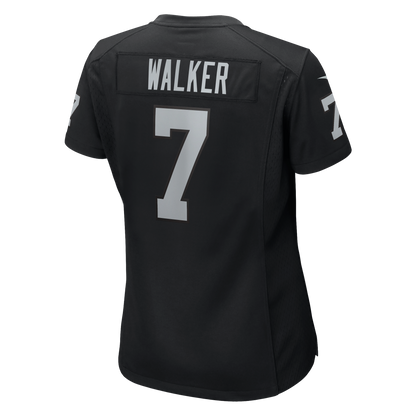 Women's Las Vegas Raiders Quay Walker Nike Black Team Game Jersey