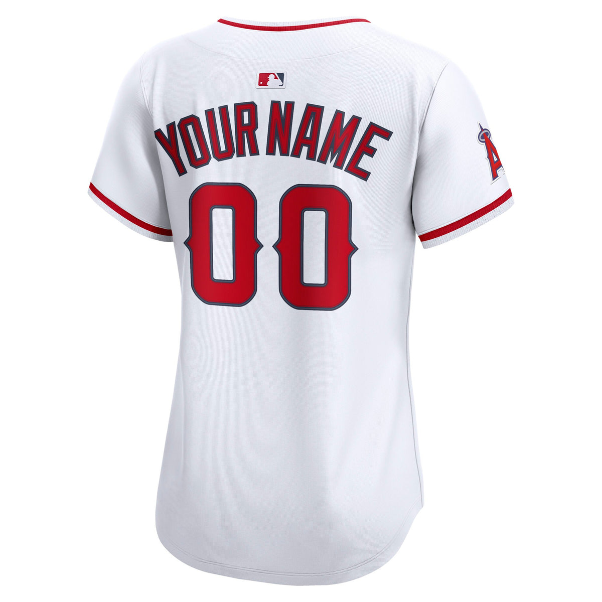 Women's Los Angeles Angels Nike White Home Limited Custom Jersey