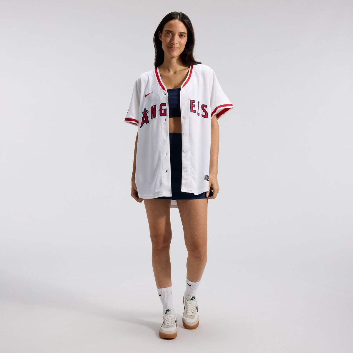 Women's Los Angeles Angels Nike White Home Limited Jersey