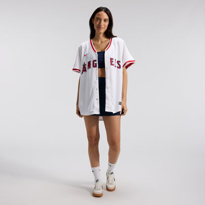 Women's Los Angeles Angels Nike White Home Limited Jersey