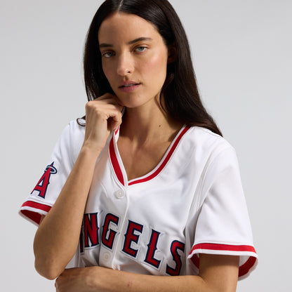 Women's Los Angeles Angels Nike White Home Limited Jersey