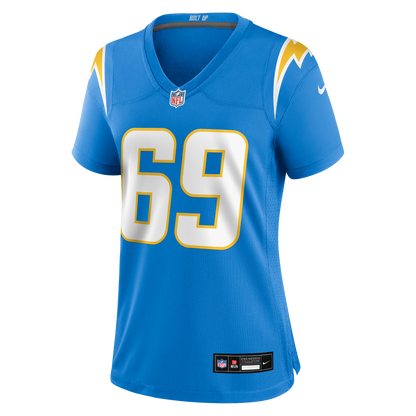 Women's Los Angeles Chargers Cole Strange Nike Powder Blue Team Game Jersey