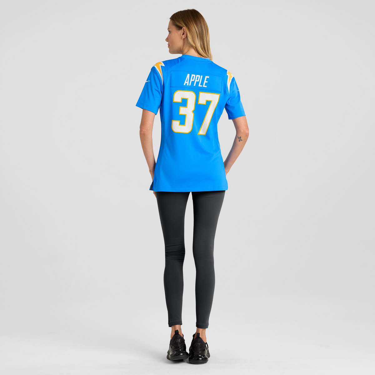 Women's Los Angeles Chargers Isas Waxter Nike Powder Blue Team Game Jersey