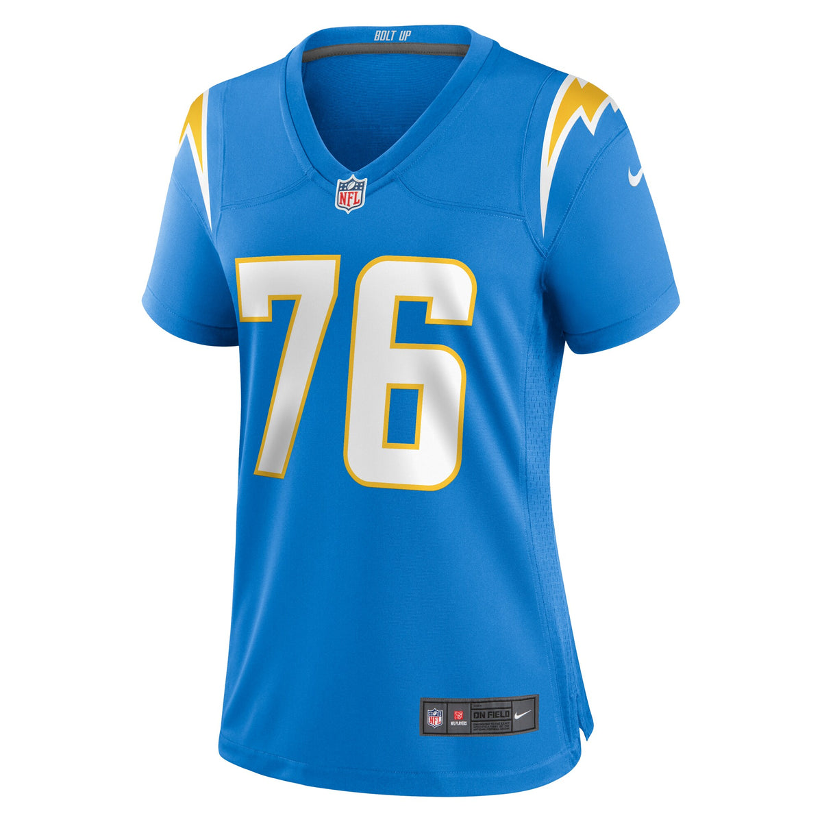 Women's Los Angeles Chargers Joe Alt Nike Powder Blue 2024 NFL Draft First Round Pick Player Game Jersey
