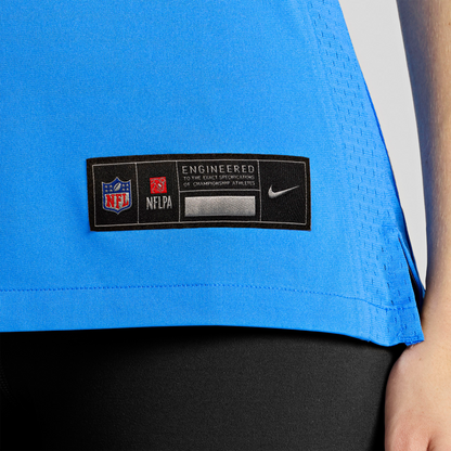 Women's Los Angeles Chargers Keaton Mitchell Nike Powder Blue Team Game Jersey