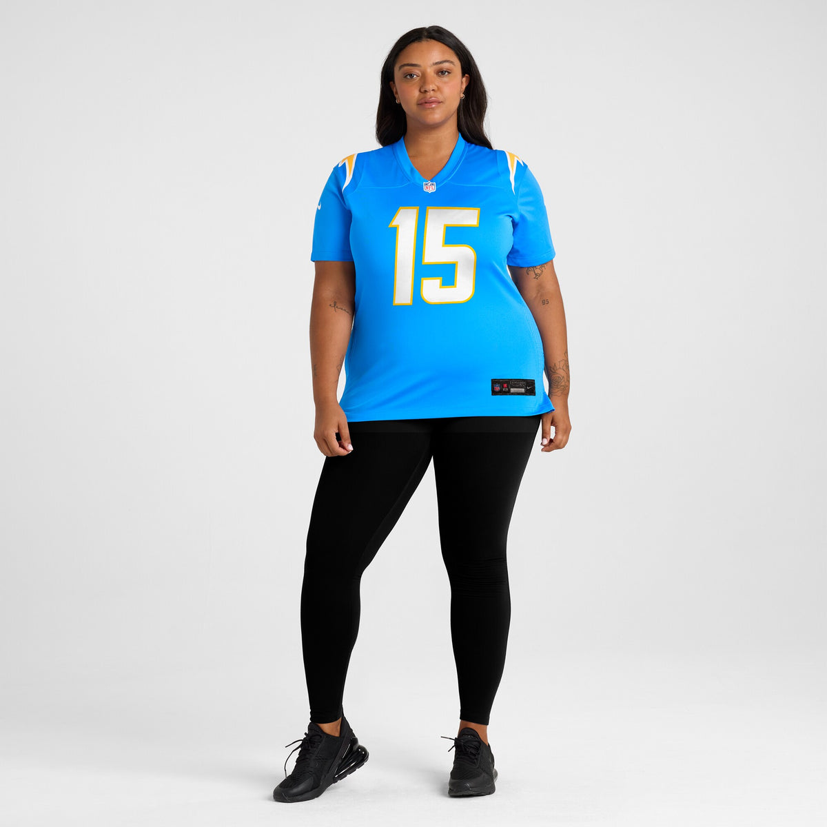 Women's Los Angeles Chargers Ladd McConkey Nike Powder Blue Game Jersey