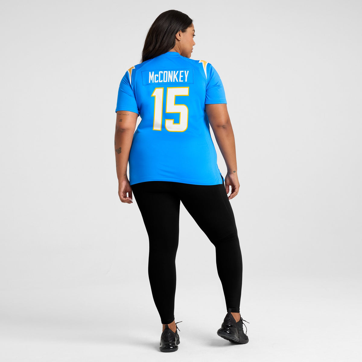 Women's Los Angeles Chargers Ladd McConkey Nike Powder Blue Game Jersey